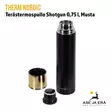 Therm nordic termospullo Shotgun 0,75 l musta - Osat irrallaan - Termospullot ja termosmukit - 7340143701703 - 4