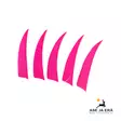 Trueflight Luonnonsulka 4" pinkki - Luonnonsulat - 650747116023 - 1