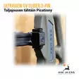 Ultraview UV Slider 3-pin - Taljajousen tähtäimet - 810144091143 - 11