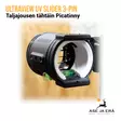 Ultraview UV Slider 3-pin - Taljajousen tähtäimet - 810144091143 - 12