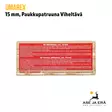 Umarex 15mm XL Paukkupatruuna viheltävä - Käsiaseen patruunat - 4000844236593 - 5