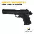 Umarex Colt Government 1911 A1 CO2 Musta ilmapistooli - Ilma-aseluoti ilmapistoolit - 4000844327543 - 12