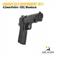 Umarex Colt Government 1911 A1 CO2 Musta ilmapistooli - Ilma-aseluoti ilmapistoolit - 4000844327543 - 5