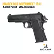 Umarex Colt Government 1911 A1 CO2 Musta ilmapistooli - Ilma-aseluoti ilmapistoolit - 4000844327543 - 11