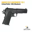 Umarex Colt Government 1911 A1 CO2 Musta ilmapistooli - Ilma-aseluoti ilmapistoolit - 4000844327543 - 8