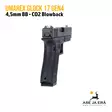 Umarex Glock 17 Gen4 Blowback 4,5mm CO2 BB ilmapistooli - oikealta takaa - BB kuula ilmapistoolit - 4000844648273 - 4
