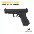 Umarex Glock 17 Gen4 Blowback 4,5mm CO2 BB ilmapistooli - yleiskuva vasemmalta sivusta - BB kuula ilmapistoolit - 4000844648273 - 1