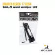 Umarex Glock 17 Gen4 CO2 6mm airsoft lipas (23 kuulalle) - Lippaat ja lippaanlataajat - 4000844647313 - 9