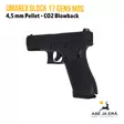 Umarex Glock 17 Gen5 MOS 4,5mm CO2 Blowback ilmapistooli - vasemmalta takaviistosta - Ilma-aseluoti ilmapistoolit - 4000844812803 - 7