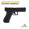 Umarex Glock 17 Gen5 MOS 4,5mm CO2 Blowback ilmapistooli - yleiskuva sivusta - Ilma-aseluoti ilmapistoolit - 4000844812803 - 1