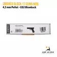 Umarex Glock 17 Gen5 MOS 4,5mm CO2 Blowback ilmapistooli - myyntipakkauksen pääty EAN näkyvissä - Ilma-aseluoti ilmapistoolit - 4000844812803 - 12