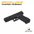 Umarex Glock 17 Gen5 MOS 4,5mm CO2 Blowback Pellet ilmapistooli - Ilma-aseluoti ilmapistoolit - 4000844812803 - 9