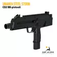 Umarex Steel Storm CO2 BB-pistooli - etuviistosta - CO2 kaasutoimiset ilmapistoolit - 723364521553 - 7
