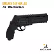 Umarex T4E HDR 50 11J CO2 Blowback kumikuula ilmarevolveri - Yläviistosta - T4E Defence kuula-aseet - 4000844652843 - 10