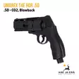 Umarex T4E HDR 50 11J CO2 Blowback kumikuula ilmarevolveri - Takaviistosta vasemmalta - T4E Defence kuula-aseet - 4000844652843 - 7