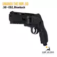 Umarex T4E HDR 50 11J CO2 Blowback kumikuula ilmarevolveri - Etuviistosta oikealta - T4E Defence kuula-aseet - 4000844652843 - 2