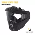 VForce Sentry Field airsoft maski,musta - Kypärät, maskit ja suojalasit - 685692020033 - 4