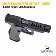 Walther Q5 Match 5" Combo Pellet Set CO2 Ilmapistooli - Ilma-aseluoti ilmapistoolit - 4000844848963 - 13