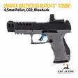 Walther Q5 Match 5" Combo Pellet Set CO2 Ilmapistooli - Ilma-aseluoti ilmapistoolit - 4000844848963 - 1