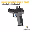Walther Q5 Match 5" Combo SET 4,5mm CO2 Ilmapistooli - vasemmalta takaviistosta - Ilma-aseluoti ilmapistoolit - 4000844848963 - 3