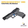 Walther Q5 Match 5" Combo SET 4,5mm CO2 Ilmapistooli - alaviistosta ilman tähtäintä - Ilma-aseluoti ilmapistoolit - 4000844848963 - 14