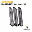 Wilson Combat 1911 45ACP Elite Tactical 8 patruunan lipas - Pistoolien lippaat - 874218004361X3 - 15