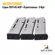 Wilson Combat 1911 45ACP Elite Tactical 8 patruunan lipas - Pistoolien lippaat - 874218004361X3 - 16
