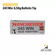 Winchester .243 Win Power-Point 6,5g - Muut kaliiperit - 020892200043 - 4