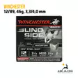Winchester Steel Blind Side 12/89 46g Haulikonpatruuna - Lyijyttömät patruunat - 020892020443 - 1