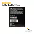 Winchester Steel Blind Side 12/89 46g Haulikonpatruuna - Lyijyttömät patruunat - 020892020443 - 5