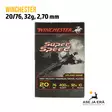 Winchester SuperSpeed 20/76 32 g haulikonpatruuna - 20 kaliiperin patruunat - 634957771463 - 1