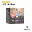 Winchester ZZ Canard 20/70 25g haulikon patruuna - 20 kaliiperin patruunat - 634957772293 - 6