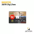 Winchester ZZ Canard 20/70 25g haulikon patruuna - 20 kaliiperin patruunat - 634957772293 - 4