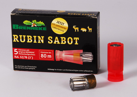 12/76 Brenneke Rubin Sabot 28 g 5 kpl - Täyteiset - 171483 - 1