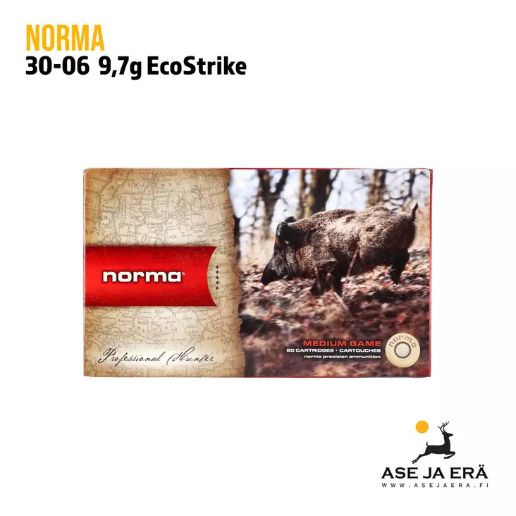 30-06 Norma 9,7g EcoStrike Kivääripatruuna - 30-06 kaliiperi - 7393923319513 - 1