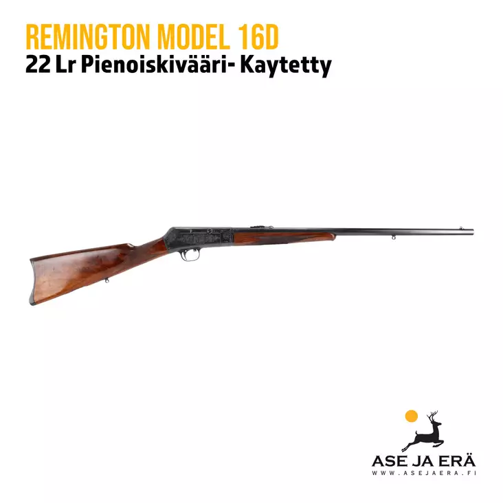 Remington Model 16D Autoloading Takedown pienoiskivääri .22lr - Käytetyt pienoiskiväärit - 15823 - 1