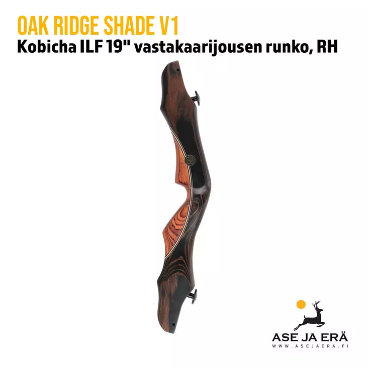 Oak Ridge Shade V1 Kobicha ILF 19" vastakaarijousen runko RH, yleiskuva sivusta
- Vastakaarijousen rungot - 6426002287203 - 1