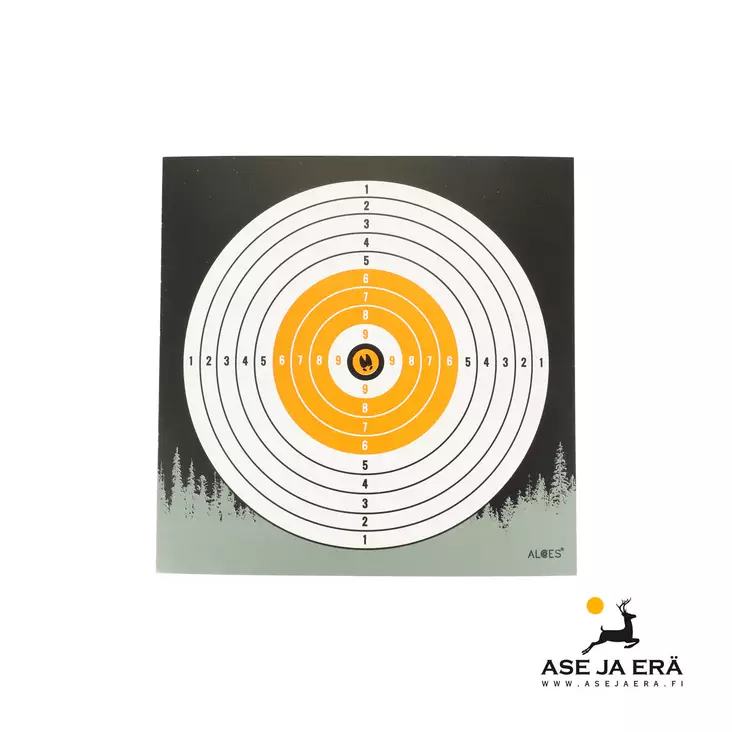 Alces ilmakivääritaulu 14x14 cm 50 kpl - Ampumataulut - 7340143709723 - 2