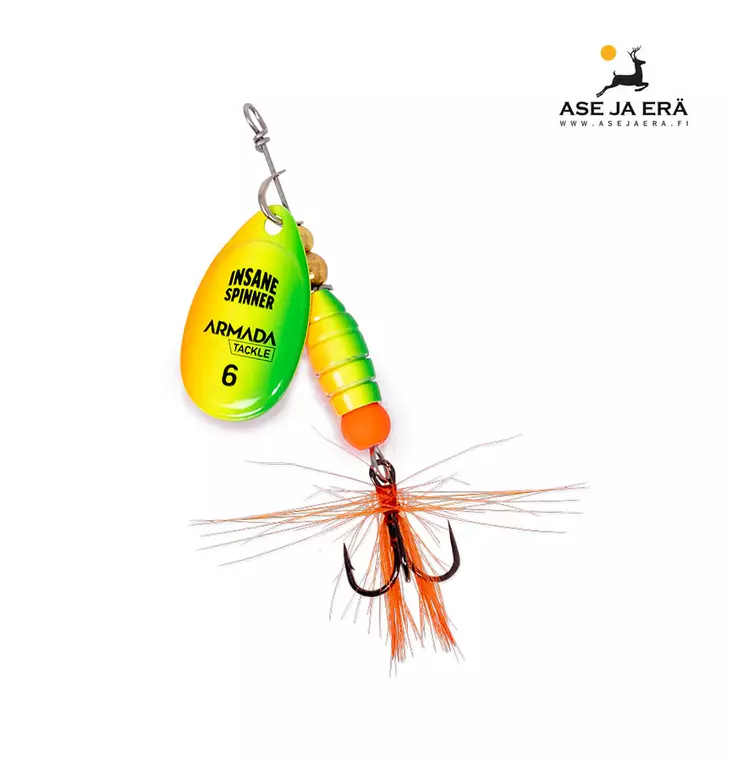 Armada Tackle Insane Spinner lippa firetiger - Lipat alle 15g - 7340143704063 - 1