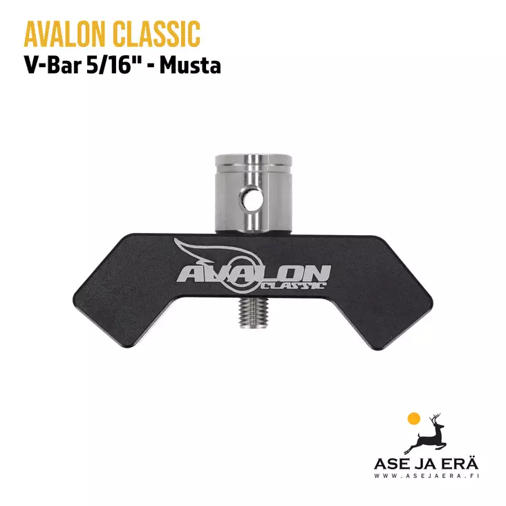 Avalon Classic V-Bar 5/16" musta - Yleiskuva - V-Barit - VBSAQT183 - 8