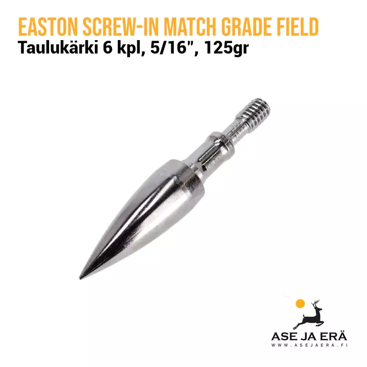 Easton Screw-In Match Grade Field taulukärki 6kpl - Taulukärjet kierteellä - 723560315703 - 1
