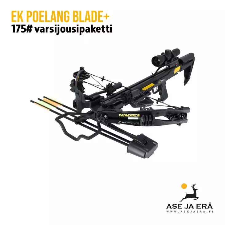 EK Archery Blade+ 175# varsijousipaketti - Varsijouset - 4710933461293 - 1