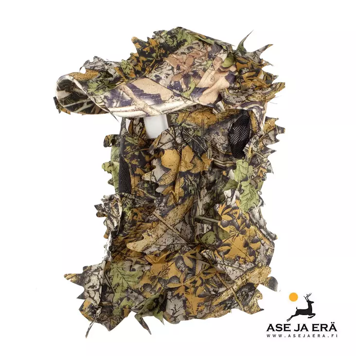 Haunter lehticamo lippalakki naamioverkolla - Naamiopuvut - 7340143709143 - 1