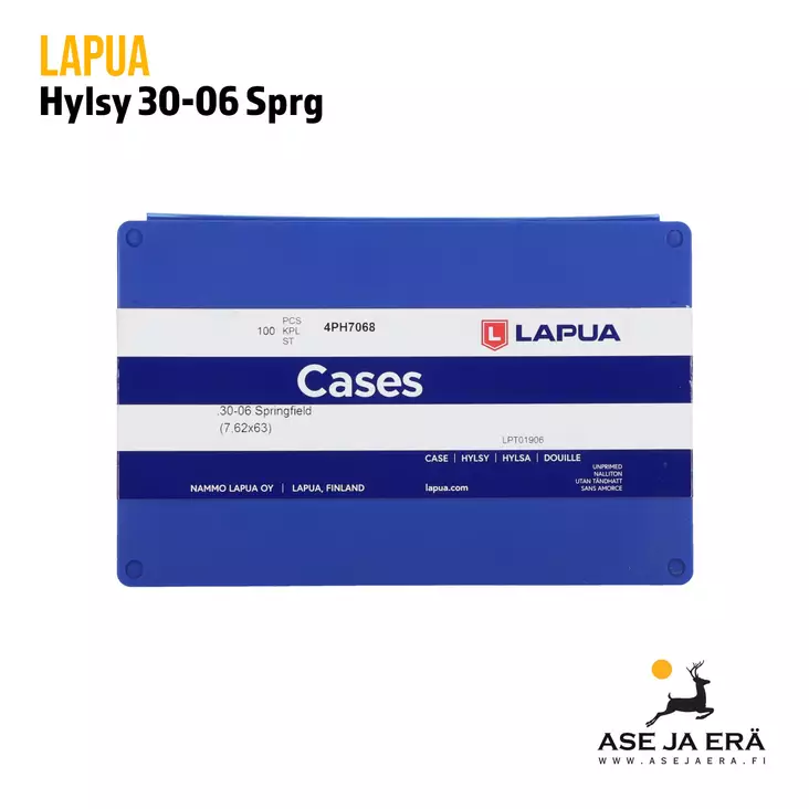 Lapua .30-06 Springfield Messinkihylsy - Hylsyt - 6418267200103 - 1