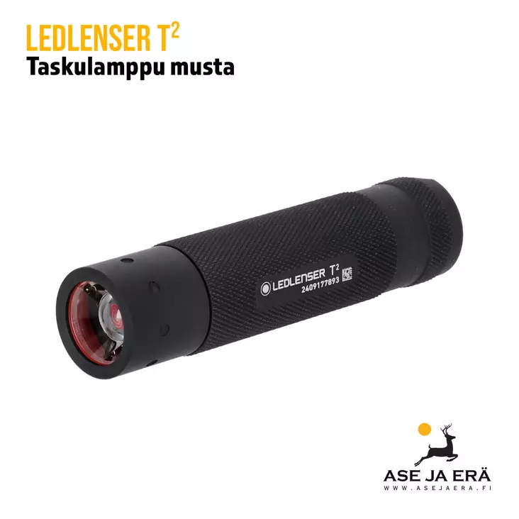 Ledlenser T² Taskulamppu musta - Taskulamput - 4029113980203 - 1