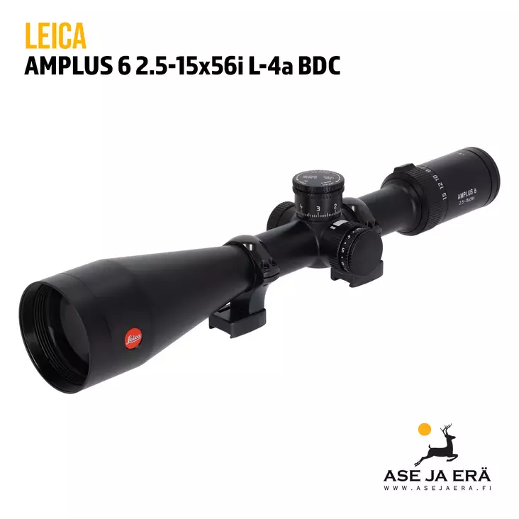 Leica Amplus 6 2.5-15x56 i L-4a BDC kiikaritähtäin - Leica kiikaritähtäimet - 4022243504103 - 1
