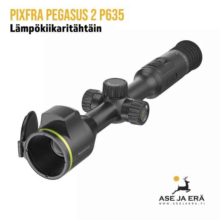 Pixfra Pegasus 2 Thermal 640*512, 35mm P635 - Yleiskuva - Lämpökiikaritähtäin - 6976144452323 - 1