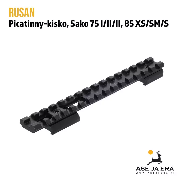 Rusan Picatinny-kisko, Sako 75 I/II/II metsästyskivääriin - Kiskot, kiilat, palat ja muut jalustat - 3856026413563 - 1