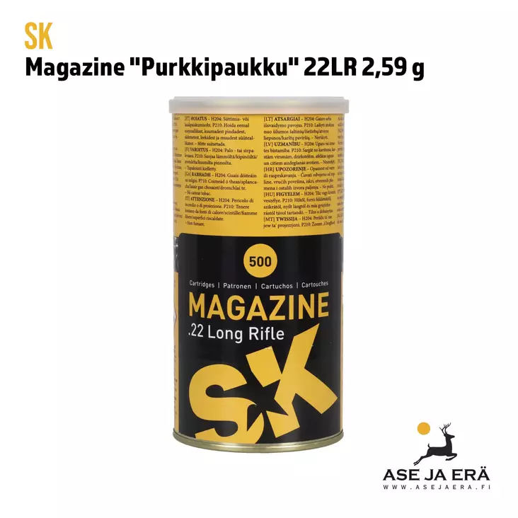 SK Magazine "Purkkipaukku" 22LR - 22 LR patruunat - 4023045422213 - 6