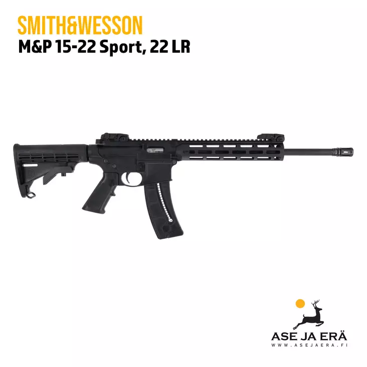 Smith&Wesson M&P 15-22 Sport 22LR Pienoiskivääri - Puoliautomaatti pienoiskiväärit - 022188868203 - 9
